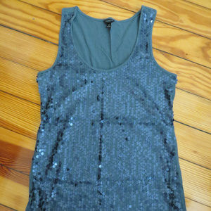 Ann Taylor Sequined Tank Top